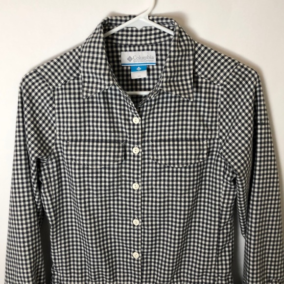 Columbia Checkered Long Sleeve Flannel Button Down - Picture 3 of 8